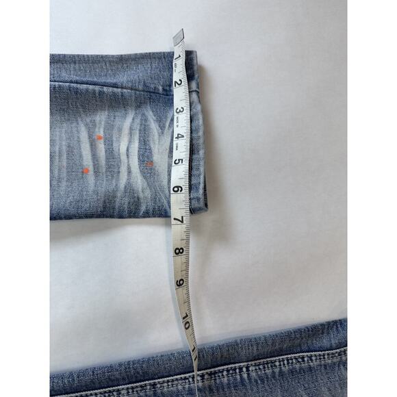 Switch Remarkable Stacked Jeans Streetwear Distressed Slim Taper Fit Paint 40*34 - Picture 5 of 9